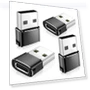 Превью USB to USB C Adapter — Charging Solutions, xiwxi