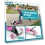 Превью 3 Wheel Scooter for Kids — Push Scooters, CALCHELE