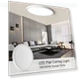 Thumbnail Flush Mount Ceiling Light — Close To Ceiling, TALOYA