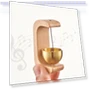 Превью Magnetic Shopkeepers Bell Wood Doorbell Wind Chime — Chimes, EDINGM