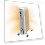 Превью Oil-Filled Radiant Radiator Space Heater — Portable Heating Solutions, EZ-HEAT