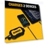 Thumbnail Portable Charger, Power Bank, 10,000 mAh Battery Pack with USB-C Port — Mobile Power Solutions, DEWALT