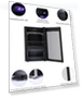 Превью 36 Bottle Wine Cooler Cabinet Beverage Refrigerator — Drink Coolers, Antarctic Star