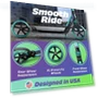 Превью Adjustable Height Folding Scooter with Large Wheels — Push Scooters, SKIDEE