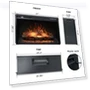 Thumbnail Electric Fireplace Insert — Electric Heating Solutions, Oxhark Flame