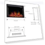 Превью Electric Fireplace Insert — Timers, R.W.FLAME