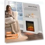 Превью Electric Fireplace with Mantel — Tabletop Fireplaces, ROVSUN