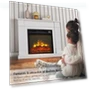 Превью Electric Fireplace with Mantel — Tabletop Fireplaces, ROVSUN