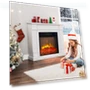Превью Electric Fireplace with Mantel — Tabletop Fireplaces, ROVSUN