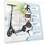 Превью Foldable Scooter with Rear Disc Brake & Dual Shock Absorbers — Push Scooters, Aolorozo