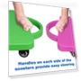 Thumbnail Gym Floor Scooter Board with Handles — Kids Fitness, GSE Games & Sports Expert