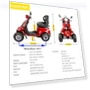 Thumbnail Heavy Duty 4-Wheel 3-Speed Medical Electric Golf Mobility Scooter — Push Scooters, Xmatch