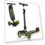 Превью Light Up 3 Wheel Kick Scooter for Kids — Push Scooters, TONBUX
