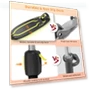 Превью Light Up 3 Wheel Kick Scooter for Kids — Push Scooters, TONBUX