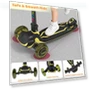 Превью Light Up 3 Wheel Kick Scooter for Kids — Push Scooters, TONBUX