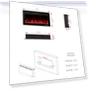 Thumbnail Smart Electric Fireplace Insert — Remotes & Thermostats, VINEMOUNT