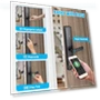 Thumbnail WiFi Smart Door Lock with Handles and Alarm — Smart Home Security, wisuwore