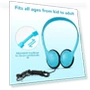 Thumbnail Class Set Headphones for Kids Students — In-Ear Headphones, ZNXZXP