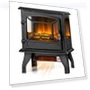 Thumbnail Electric Fireplace Stove — Portable Heating Solutions, Tangkula
