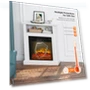 Превью Freestanding Electric Fireplace Stove Space Heater with Realistic Flame — Tabletop Fireplaces, Bonnlo