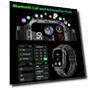 Превью Military Smart Watch with Call Function — Smartwatches, Nihemin