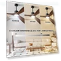 Thumbnail Smart Ceiling Fan with Light — Ceiling Fan Wall Controls, BOOSANT
