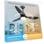 Thumbnail Smart Ceiling Fan with Light — Ceiling Fan Wall Controls, LINJO