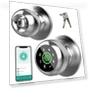 Thumbnail Smart Door Knob Fingerprint Door Lock — Smart Home Security, GHome Smart