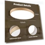 Thumbnail Smart LED Ceiling Light — Close To Ceiling, HOREVO