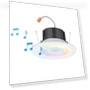 Превью Smart Recessed Light Speaker — LED, Juno