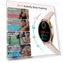 Thumbnail Smart Watch for Women with AMOLED Screen — Smartwatches, aeac