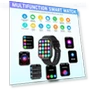 Thumbnail Smart Watch with HD Screen and Health Monitoring — Smartwatches, Williben
