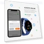 Thumbnail Smart Watch with Quick Text Reply and Health Monitoring — Smartwatches, Deeprio