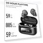 Thumbnail Hybrid Active Noise Cancelling Wireless Earbuds — In-Ear Headphones, TOZO