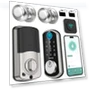 Thumbnail Smart WiFi Door Lock Set — Smart Home Security, hornbill