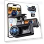 Thumbnail Dual Dash Camera for Cars — Rearview Cameras for Cars, COOLCRAZY