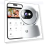 Thumbnail Indoor Security Camera — Smart Home Security, E T EASYTAO