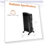 Превью Oil Heater, Radiator Heater for Indoor Use — Portable Heating Solutions, Amazon Basics