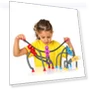 Thumbnail Sensory Robot Toys 4pk - Top Pop Tubes Fidget — Stress Relievers, NUTTY TOYS