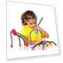 Thumbnail Sensory Robot Toys 4pk - Top Pop Tubes Fidget — Stress Relievers, NUTTY TOYS