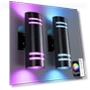 Thumbnail Smart Dusk to Dawn Outdoor Lighting RGB Color Changing Porch Lights — Outdoor Security & Flood Lighting, KIZON