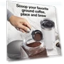 Thumbnail The Scoop Single Serve Coffee Maker & Fast Grounds Brewer — Electric Blade Coffee Grinders, Hamilton Beach