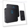 Thumbnail Wireless Doorbell with 2 Receivers — Chimes, SECRUI
