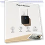 Thumbnail Wireless Doorbell with 2 Receivers — Chimes, SECRUI