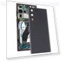 Thumbnail Battery Back Cover with Camera Lens Cover — Back Covers, Samsung