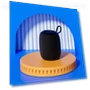 Превью Outdoor Bluetooth Small Speaker — Portable Audio Solutions, Coffee Feiyin