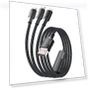 100W 3 in 1 USB A to USB C, Lightning, Micro Data Cable — Cables, ESSAGER