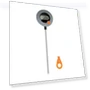 Thumbnail Electronic Thermometer with Large Screen Digital Display — Temperature Measurement Tools
