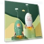 Превью Jellyfish Fog Ring Night Light Humidifier — Air Moisturizers, Aike family
