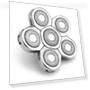 Thumbnail Replaceable Washable Double-Ring Foil and Floating Cutter Head — Foil